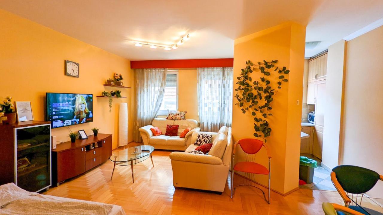 Skytop Modern Condo In Heart Of Downtown Βουδαπέστη Εξωτερικό φωτογραφία