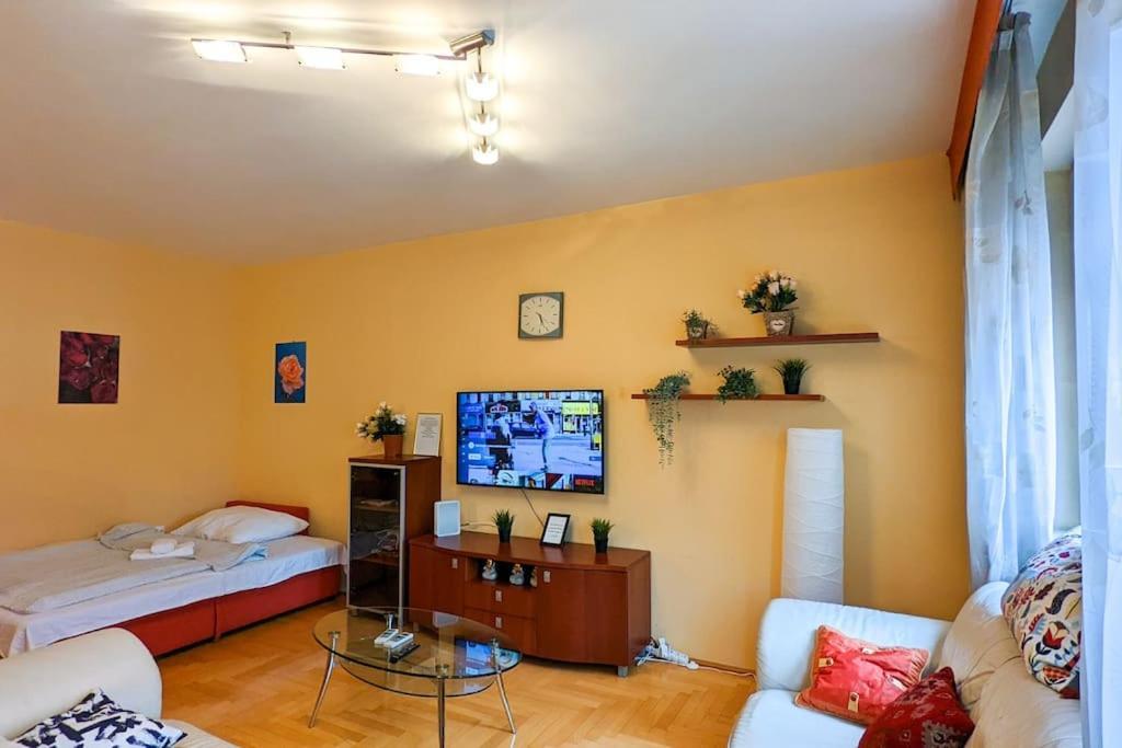 Skytop Modern Condo In Heart Of Downtown Βουδαπέστη Εξωτερικό φωτογραφία